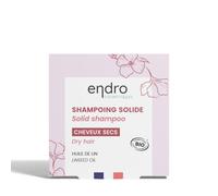 ENDRO COSMÉTIQUES-Shampooing solide bio pour cheveux secs Endro Granit rose - 100 g