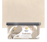 Enduit à la chaux effet marbré Maison Déco Tadelakt beige spa 5L