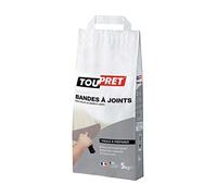Enduit en poudre de jointement des plaques de plâtre Toupret 5kg