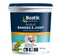 Enduit bandes à joint - pour plaques de plâtre - collage et lissage - 1,5 kg BOSTIK