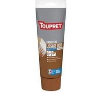 Enduit bois TOUPRET Wood Paste 330 g lissage intérieur extérieur Blanc