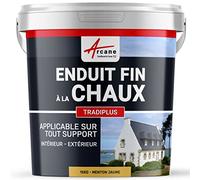 Enduit Chaux Fin Intérieur Extérieur, Murs, Façade 15 kg Menton Jaune