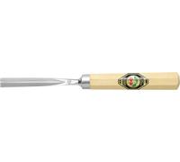 Kirschen 3239006 Ciseaux de Sculpteurs avec Manche Coupe 39 droite 6mm, Beige/Argent