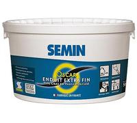 Enduit de Finition Extra Fin Semin Oscar, Prêt à l'Emploi, Intérieur/Extérieur, seau 5 kg