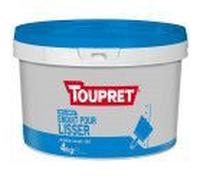 Toupret BCELIP04 Enduit pour Lisser Pâte Pot 4 Kg prêt à l'emploi, Blanc
