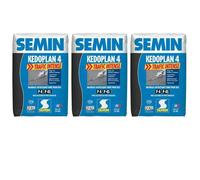 Enduit de Ragréage autolissant Kedoplan 4 Traffic Intense Semin - Intérieur/Extérieur - Sac 25 kg (lot de 3)