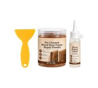 Enduit De Rebouchage Bois Extérieur 100 g poudre de mastic polyvalente à | Mastic Cadres Portes Bois Pour Sol Meubles Moulure Plaques De Plâtre Planches Feuillues Terrasse Cadre