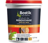 Enduit De Rebouchage Bois Pâte - Prêt À L¿Emploi - Résiste Aux Intempéries - Toutes Essences De Bois - 1.5Kg