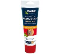 Bostik Enduit de Rebouchage Spécial Bois - Pâte à Bois Extérieur et Intérieur - Pour Combler Trous et Fissures Jusqu’à 1 cm - Enduit Prêt à l'Emploi - Couleur : Chêne - 1 Tube 330 g