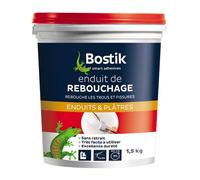 Enduit de rebouchage - BOSTIK - 4 kg - Prêt à l'emploi - Intérieur/Extérieur - Couleur Bleu