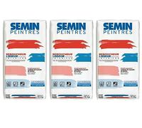 Enduit de Rebouchage et Lissage Semin (Françoise), Intérieur, en Poudre, sac 15 kg, lot de 3