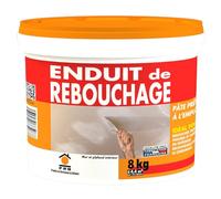Enduit de Rebouchage Pate 8kg - Réparation Rapide de Fissures et Trous - Application Facile et Précise - Usage Intérieur