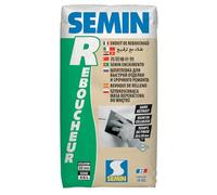 Enduit de Rebouchage Semin R, Poudre, Sac 15 kg