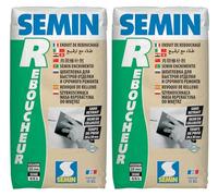 Enduit de Rebouchage Semin R, Poudre, Sac 15 kg (lot de 2)