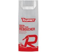 Enduit de rebouchage - TOUPRET - 5 kg - Blanc - Prêt à l'emploi - Intérieur
