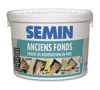 Enduit de rénovation pour les supports irréguliers Anciens Fonds Semin - intérieur-extérieur - seau de 5 kg
