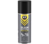 Enduit d'étanchéité élastique SILGUM, noir, 400 ml