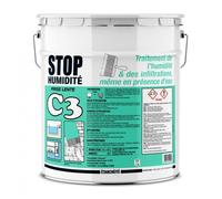 Enduit d'étanchéité, enduit de cuvelage, murs, maçonnerie, sous-sols, bassins, piscines, cuves, anti-infiltrations, C3 - PROCOM 5 Kg