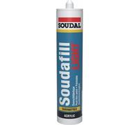 Enduit et mastic de rebouchage Soudafill Light en cartouche - 310ml par 1 SOUDAL