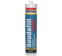 Enduit et mastic de rebouchage Soudafill Light en cartouche - 310ml par 15 SOUDAL