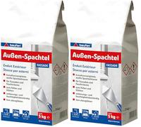 Enduit extérieur Baufan, à base de ciment, 5kg (Lot de 2)