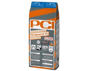 Enduit Fin PCI Nanocret FC 5 kg Ciment Fibre 1 à 10 mm Gris