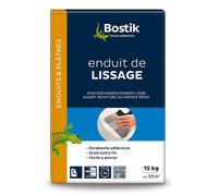 Bostik Enduit de lissage poudre – lisse jusqu'à 2 mm, tous supports, intérieur – blanc 5 kg