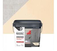 Enduit Masqu'carrelage et mur MAISON DECO, Blanc cassé, 9 kg