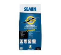 Enduit multifonctions CE 3000 Semin - pour coller, fixer, reboucher, aplanir, lisser et décorer - intérieur - sac de 5 kg