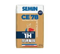 Enduit pour Joints de Plaques de Plâtre CE 78 1 Heure Semin Intérieur Sac de 25 kg