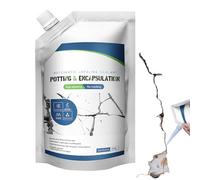 Enduit Rebouchage Trous Et Fissures, 500gEnduit De Rebouchage Intérieur Prêt À L'Emploi, Enduit DeRebouchage Façade En Pâte, Joint De Plâtre, Sans Retrait Ni Fissure Usage Intérieur Extérieu