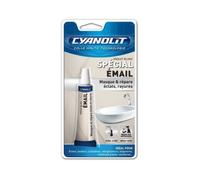 Enduit spécial email - CYANOLIT - 15 ml - Réparation et finition de surfaces émaillées