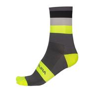Endura Bandwidth Cyclisme Chaussettes pour Homme, Jaune Néon, S