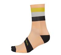 Paire de chaussettes bande passante orange