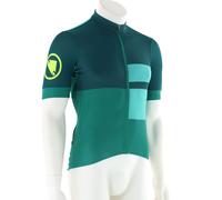 Endura FS260 Print S/S Hommes T-shirt de vélo XXL Turquoise