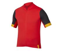 Maillot manches courtes endura fs260 grenade rouge