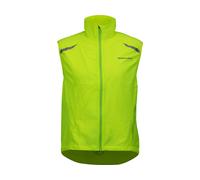 Veste coupe vent deperlant sans manches endura hummvee jaune fluo