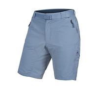 Endura Hummvee Baggy Cuissard pour Femme, Bleu métal, S