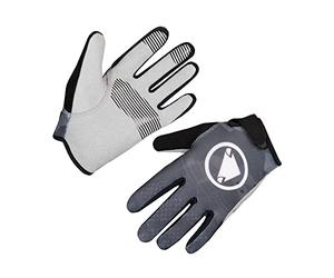 Endura Hummvee Gants de Cyclisme pour Mixte Adulte, Grey Camo, 9-10 Années