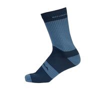 Endura Hummvee II Cyclisme Chaussettes pour Homme, Blue Encre, S