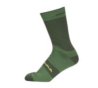 Endura Hummvee II Cyclisme Chaussettes pour Homme, Vert Forêt, L