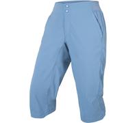 Endura Hummvee Lite 3/4 Shorts (With Liner) Ladies Acier bleu 8 (XS) Female