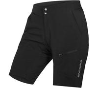 Endura Hummvee Lite Womens Short With Liner Noir 10 (S) Female