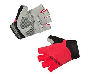 Endura Hummvee Plus Gant de Cyclisme pour Mixte Enfant, Red, 7-8 Années