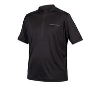 Endura Hummvee Ray II Maillot de Cyclisme à Manches Courtes Homme, Noir, X-Small