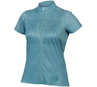 Maillot Endura Hummvee Ray manche courte bleu clair femme - L