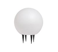 ENDURA HYBRID BALL Applique extérieure hybride - 2W - 180lm - lumière blanc chaud - 3000K - blanc - plastique - IP44 & IP67 - solaire et