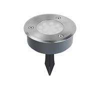 ENDURA HYBRID INGROUND Applique extérieure hybride - 1W - 70lm - lumière blanc chaud - 3000K - inoxydable - IP44 & IP67 - solaire et réseau.}