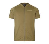 Endura Maillot Loop manches courtes à fermeture éclair Vert