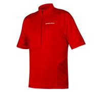Maillot manches courtes endura hummvee rouge